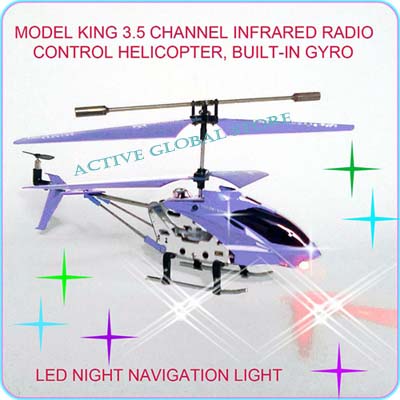 rc helicopter navigation lights
